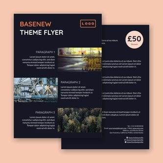 Free flyer template