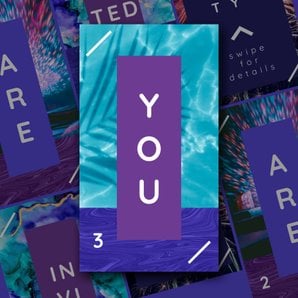 Free instagram stories template
