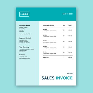 Free invoice template