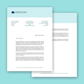 Free letterhead template