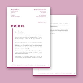 Free letterhead template