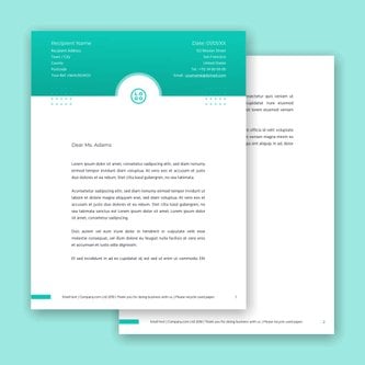 Free letterhead template