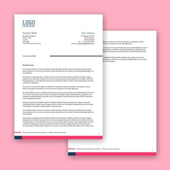 Free letterhead template