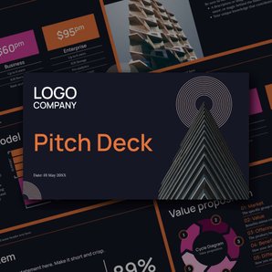 Free presentation   agency pitch deck template