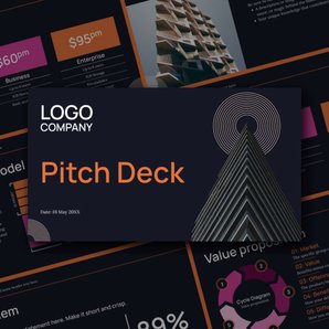 Free presentation agency pitch deck template