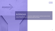 Free presentation  architecture template