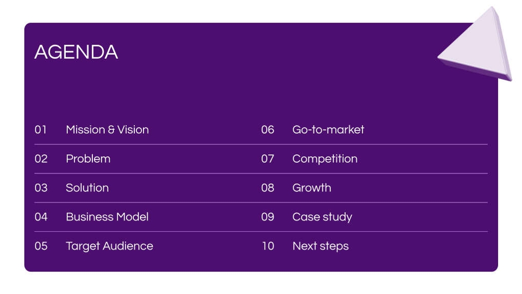 Free presentation   b2b sales deck template