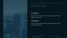 Free presentation  business template