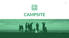 Free presentation  campsite template