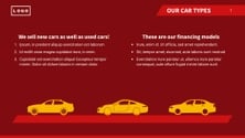 Free presentation  car dealer template