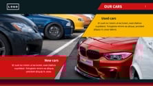 Free presentation  car dealer template