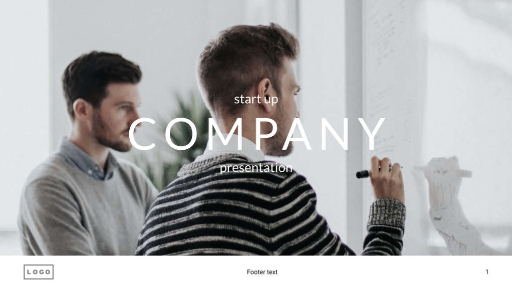 Free presentation  company template