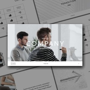 Free presentation  company template