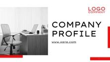 Free presentation   company profile template