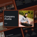 Free presentation   company profile template