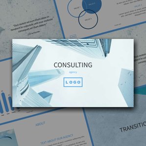 Free presentation  consulting firm template