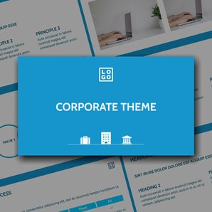 Free presentation corporate template
