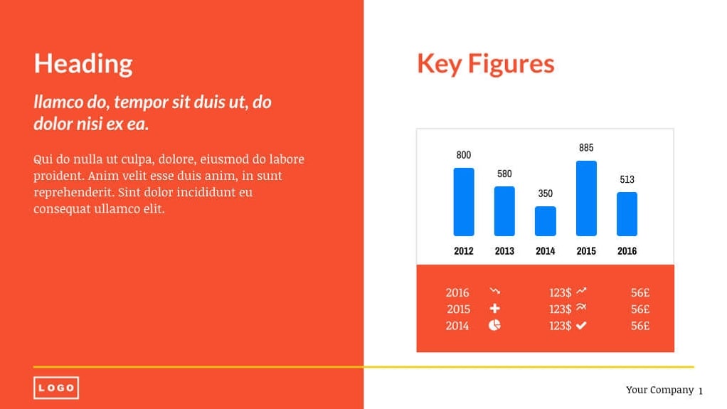 Free presentation  enterprise template