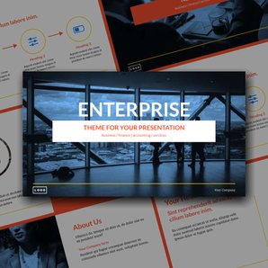 Free presentation  enterprise template