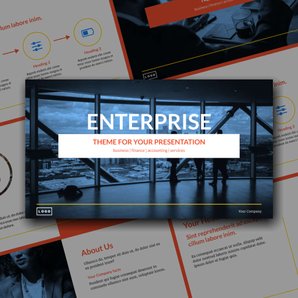 Free presentation enterprise template