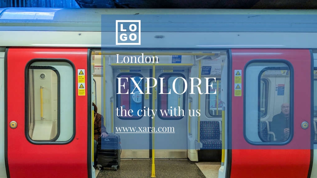 Free presentation  explore london template