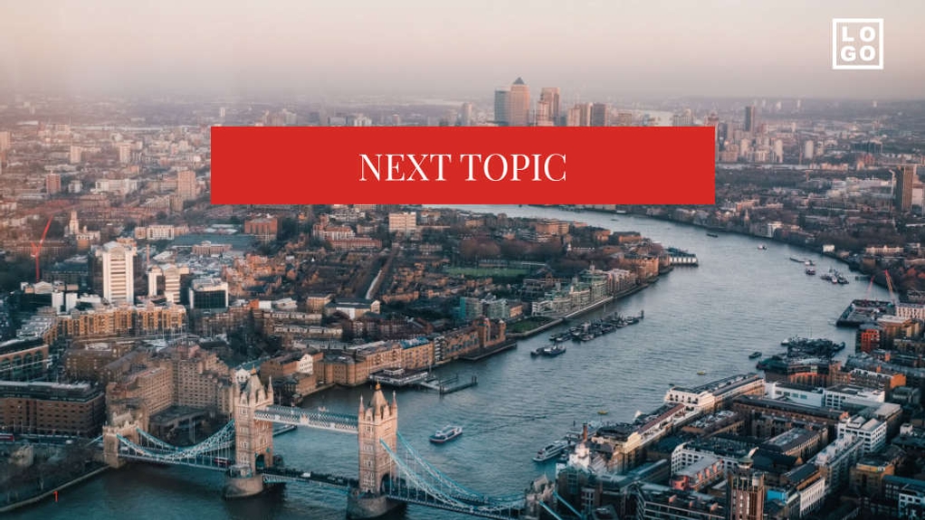 Free presentation  explore london template