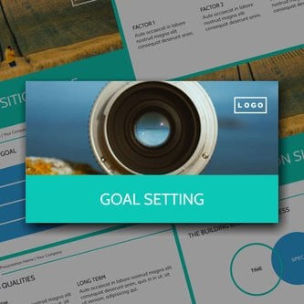 Free presentation  goal setting template