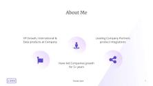 Free presentation  growing company template