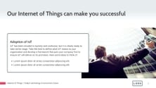 Free presentation   iot consulting template