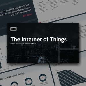 Free presentation iot consulting template