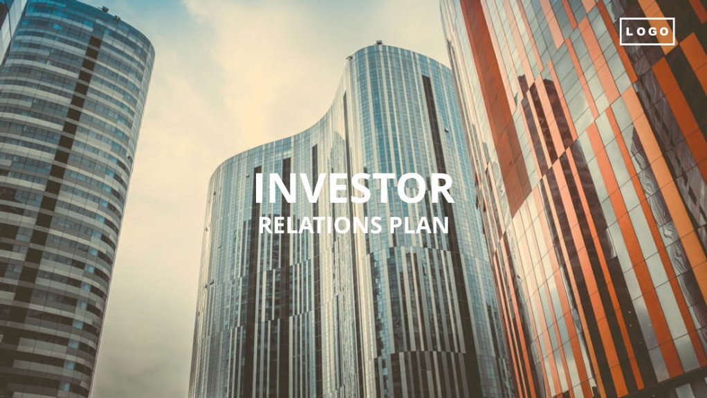 Free presentation  investor relations template