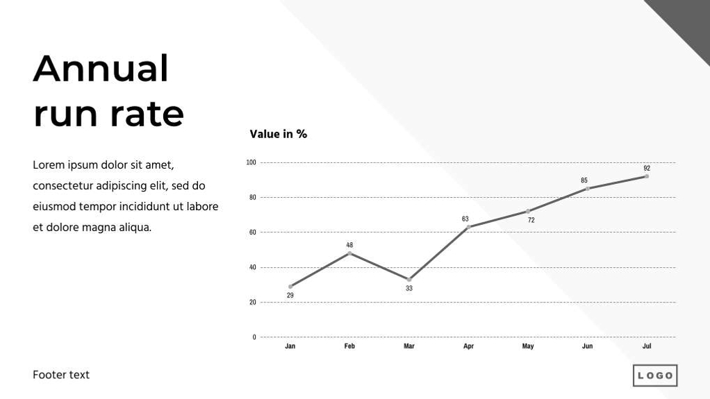 Free presentation   investor update template