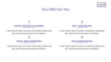 Free presentation  marketing agency template