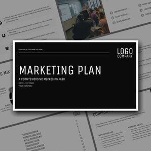 Free presentation marketing plan template