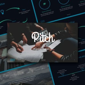 Free presentation pitch template