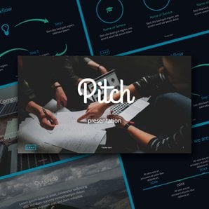 Free presentation  pitch template