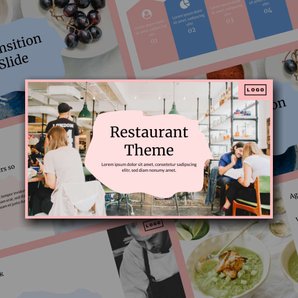 Free presentation  restaurant template
