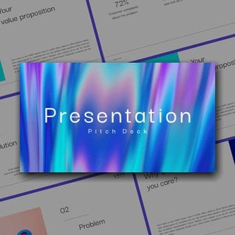 Free presentation  sale pitch deck template