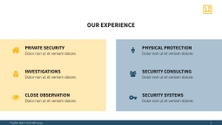 Free presentation  security template