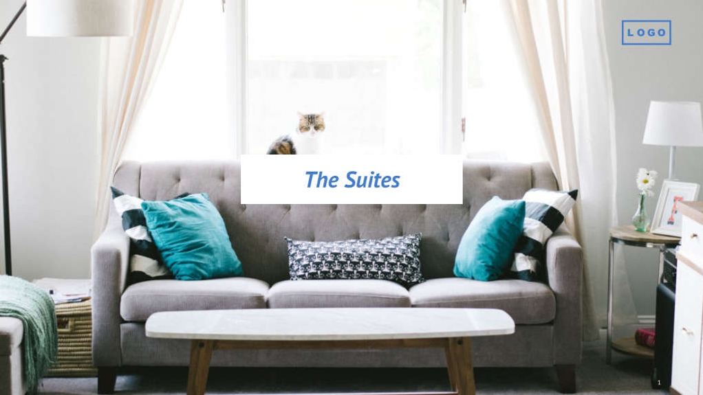 Free presentation  serviced apartments template