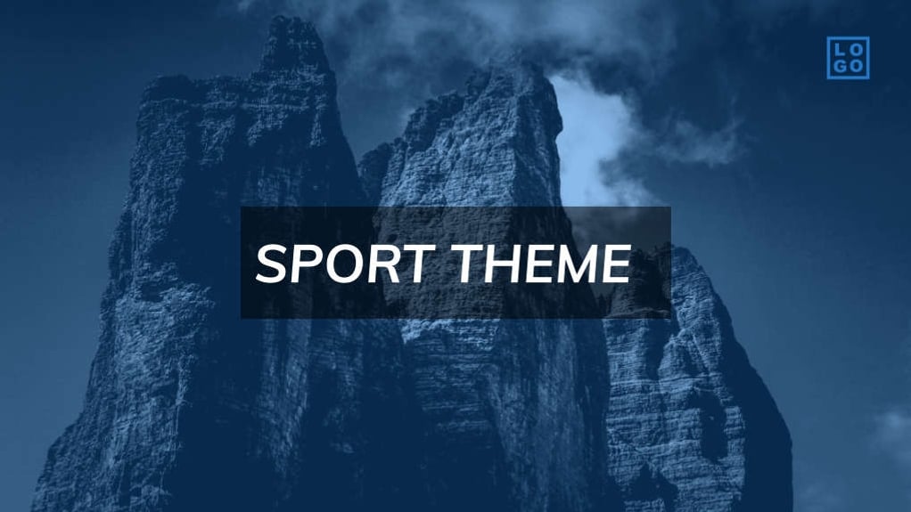 Free presentation  sport template