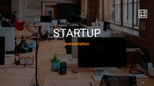 Free presentation  startup template