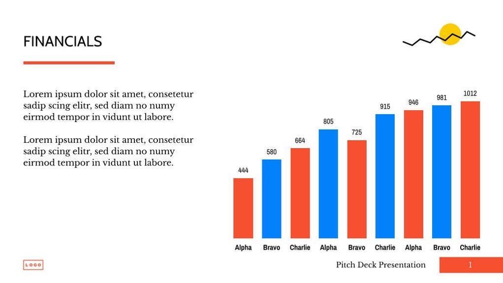 Free presentation  startup pitch deck template