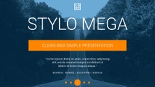 Free presentation  stylo template