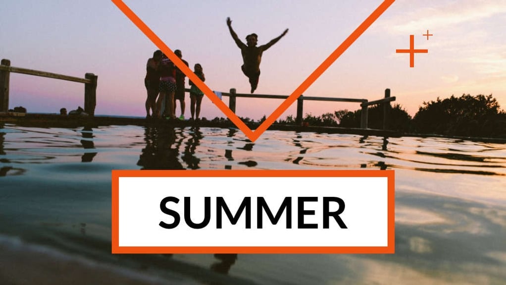 Free presentation  summer template