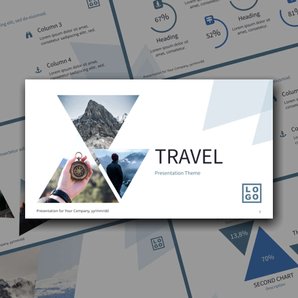 Free presentation  travel template