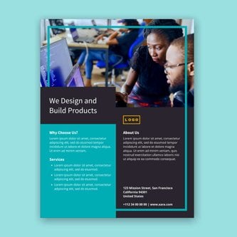 Free product sheet template