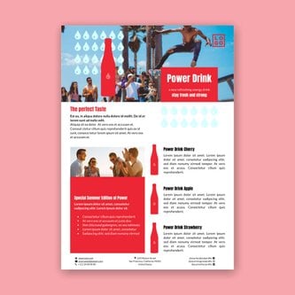 Free product sheet template