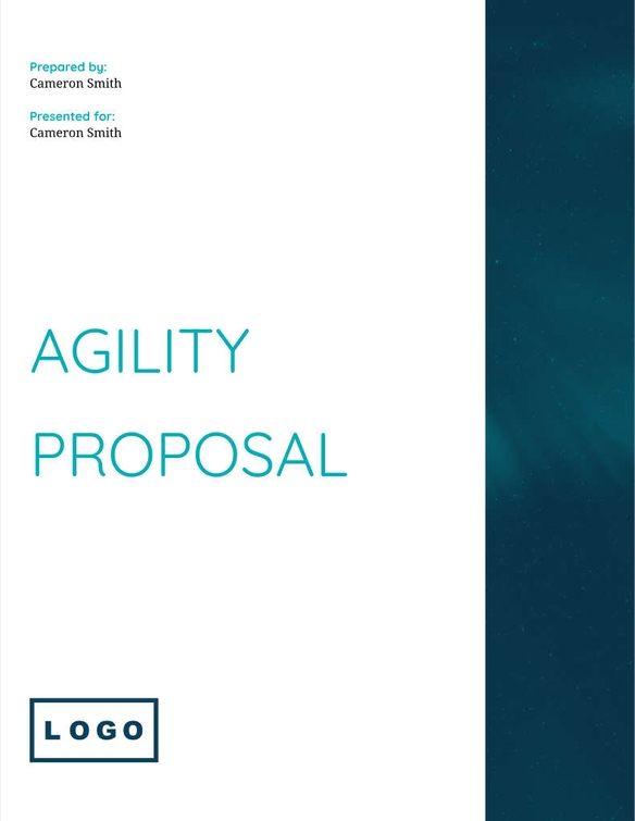 Free proposal  agility template