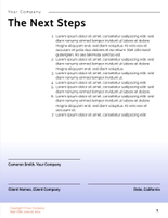 Free proposal  digital consulting template